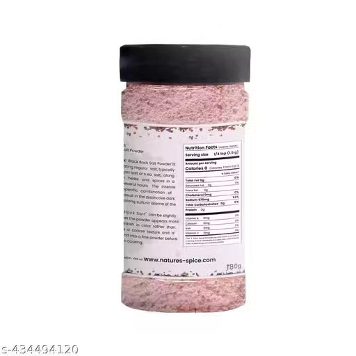 Premium Black Salt Powder – 500g | Pure, Aromatic & Digestive Wellness Salt