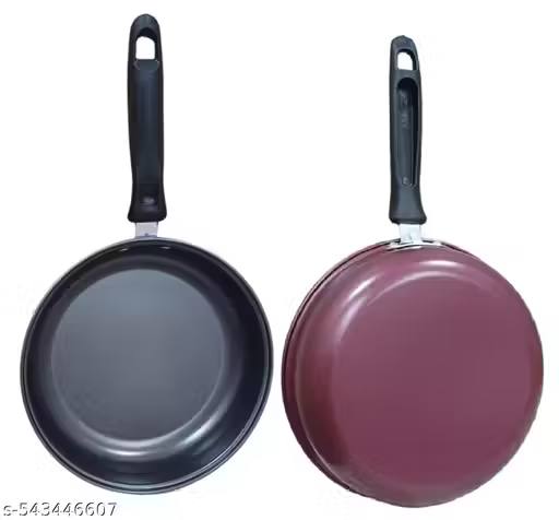 Premium Non-Toxic Fry Pan — PFOA, BPA & Cadmium-Free | Compatible with Gas & Induction
