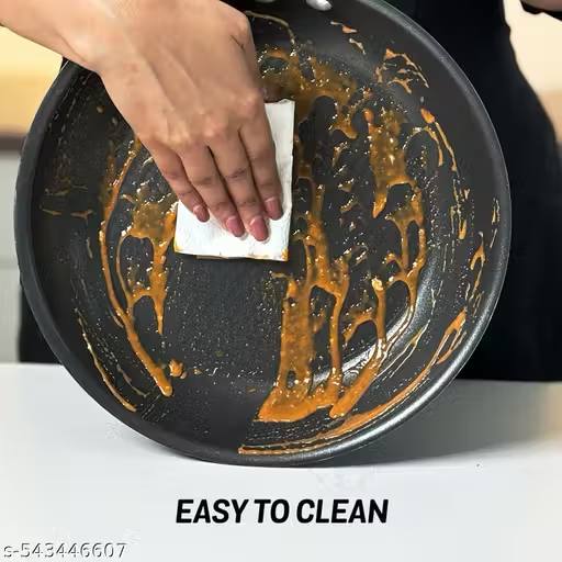 Premium Non-Toxic Fry Pan — PFOA, BPA & Cadmium-Free | Compatible with Gas & Induction