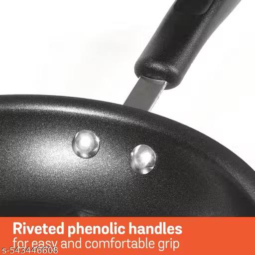 Premium Non-Toxic Fry Pan — PFOA, BPA & Cadmium-Free | Compatible with Gas & Induction